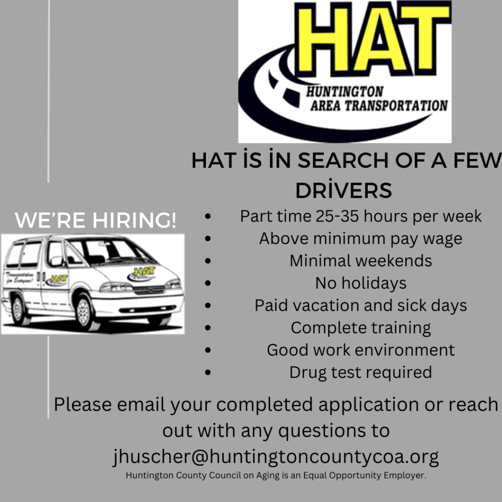employment announcement for HAT